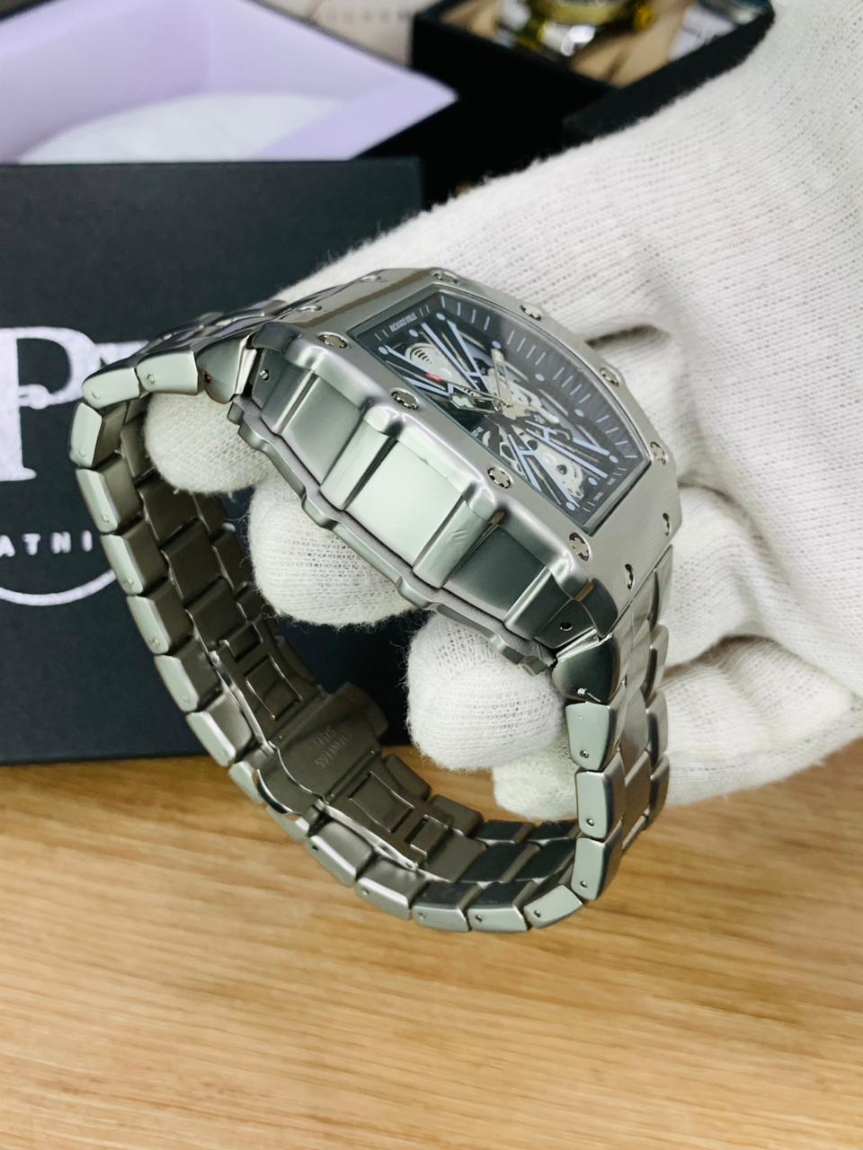 RM 27-03 Model (Silver Black) Patni Watches