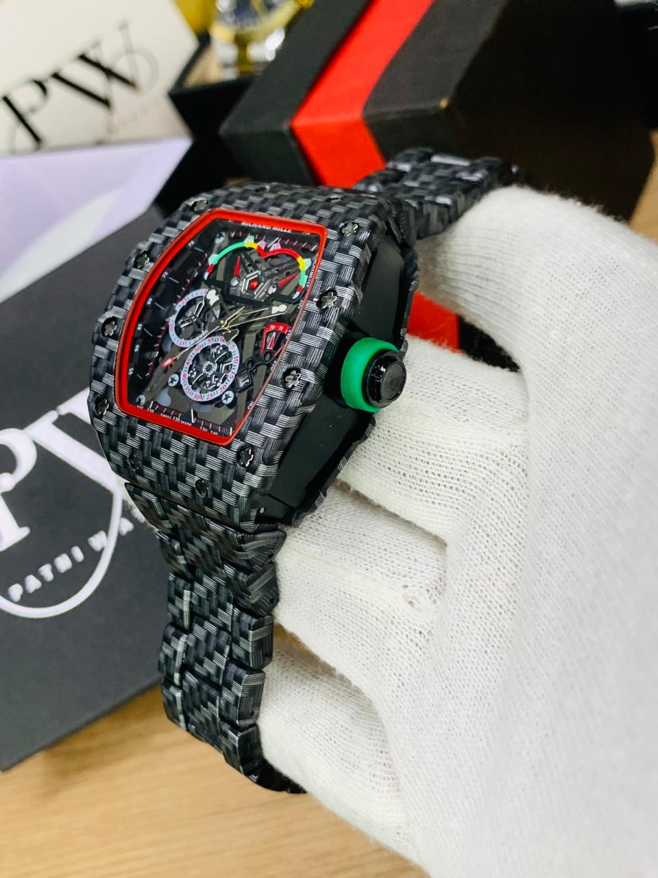 RM 27-03 Model (Black Rainbow) Patni Watches