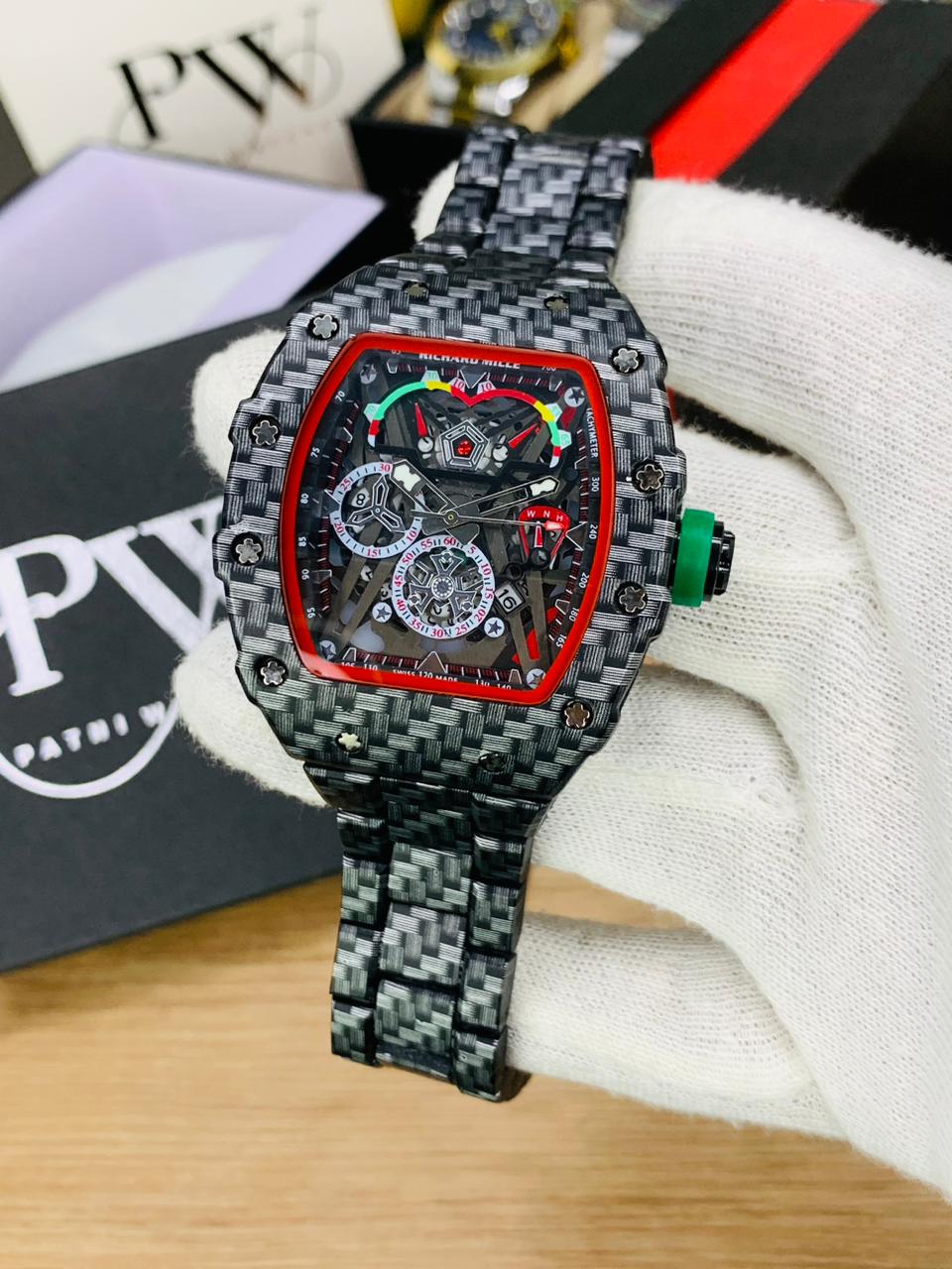 RM 27-03 Model (Black Rainbow) Patni Watches