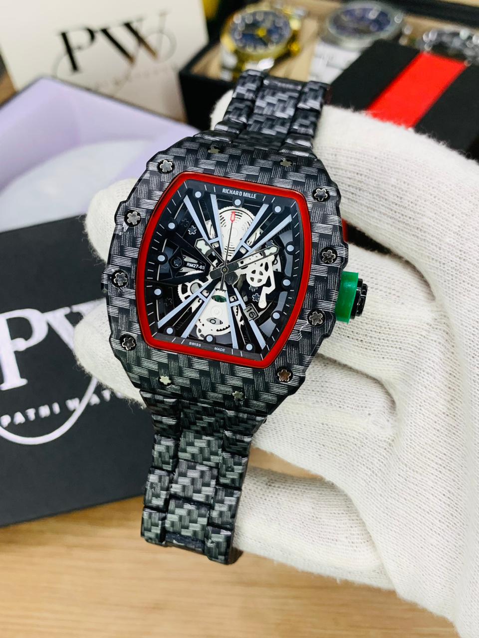 RM 27-03 Model (Black) Patni Watches