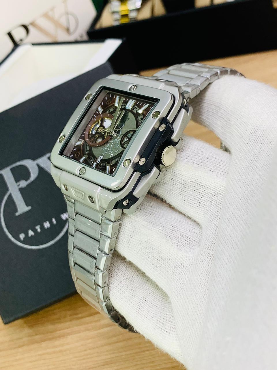 HB SQ Model (Brown) Patni Watches