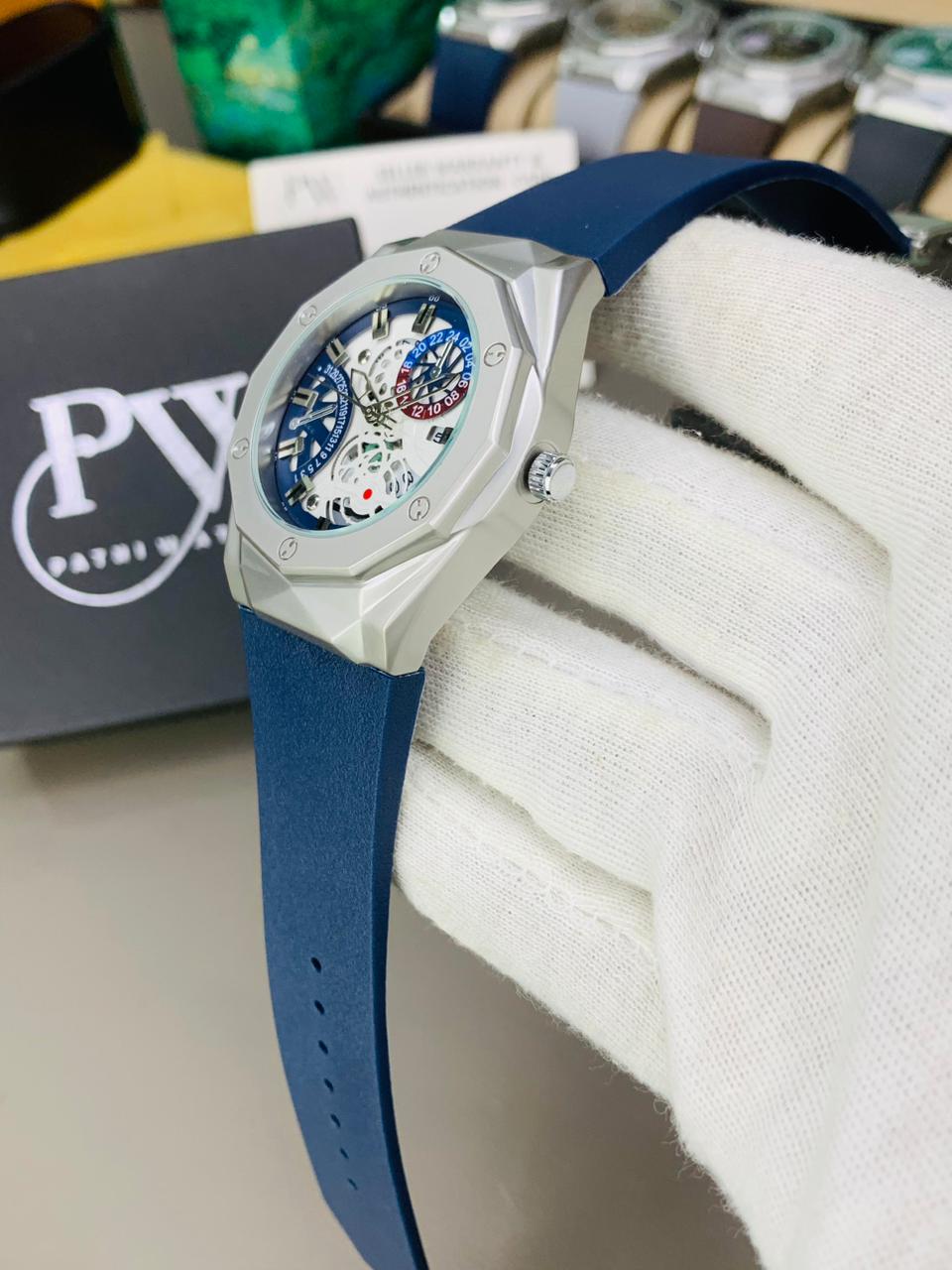 New HB Strap Model (Blue) Patni Watches