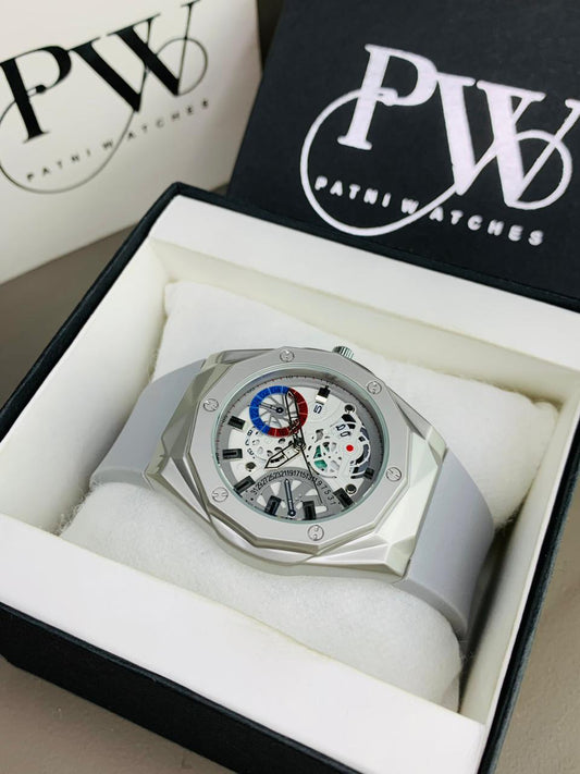 New HB Strap Model (White) Patni Watches