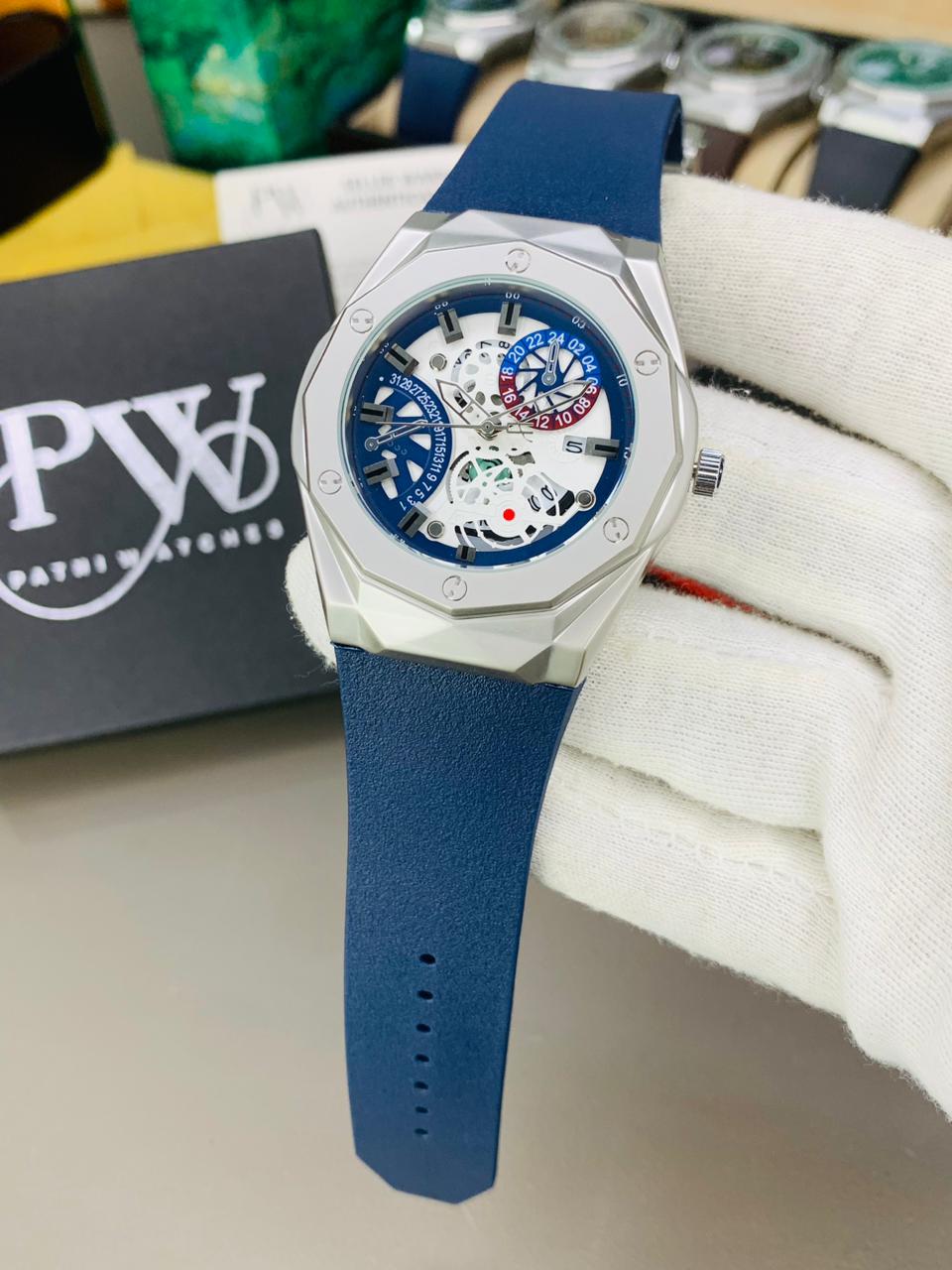 New HB Strap Model (Blue) Patni Watches