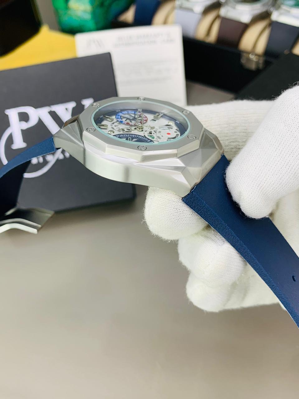 New HB Strap Model (Blue) Patni Watches