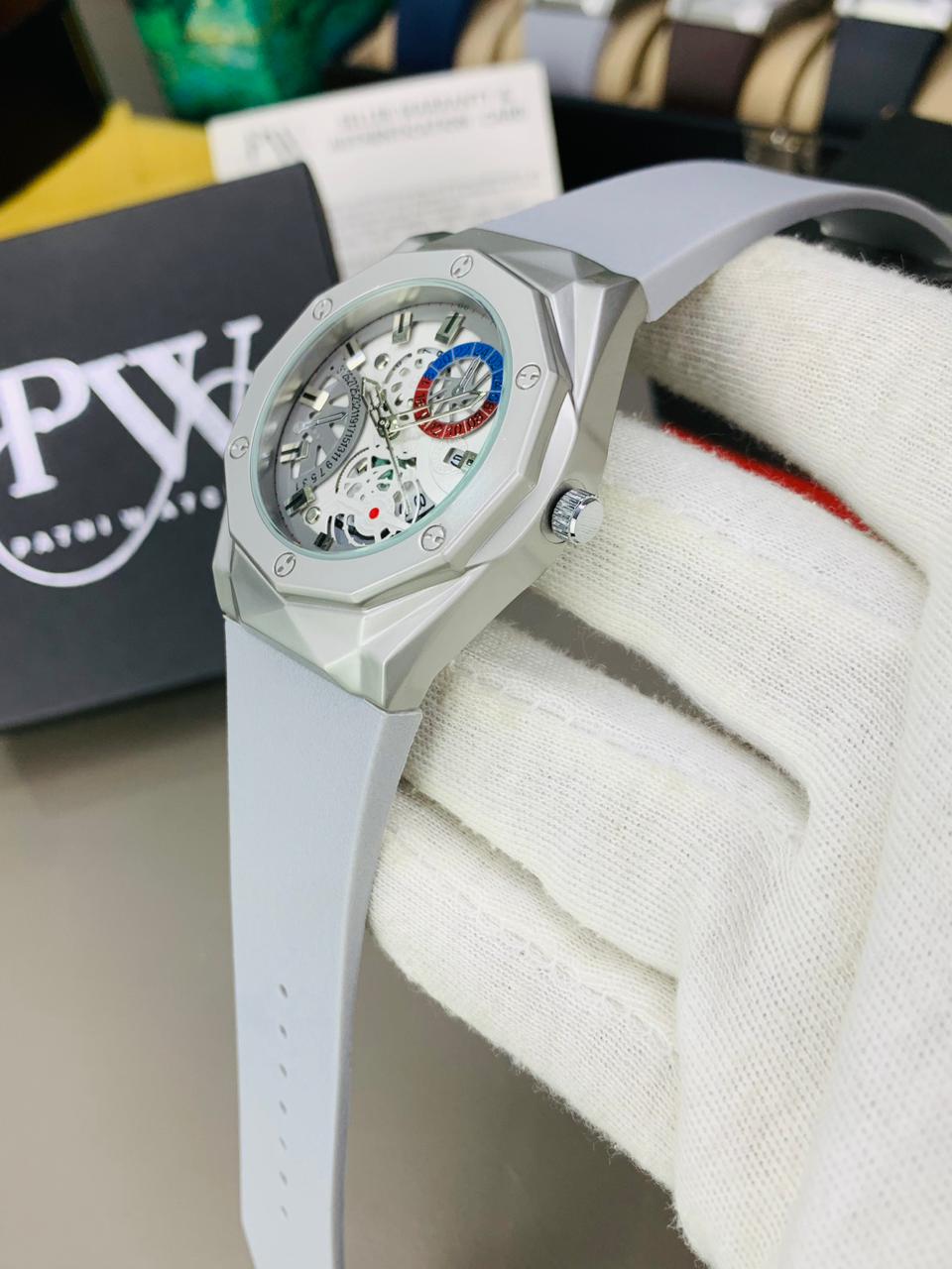 New HB Strap Model (White) Patni Watches