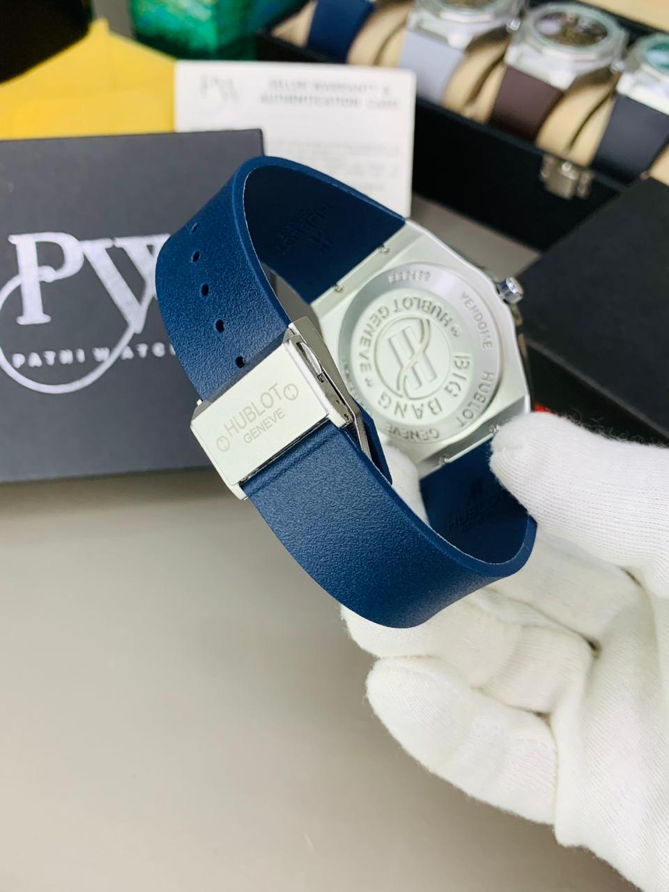 New HB Strap Model (Blue) Patni Watches