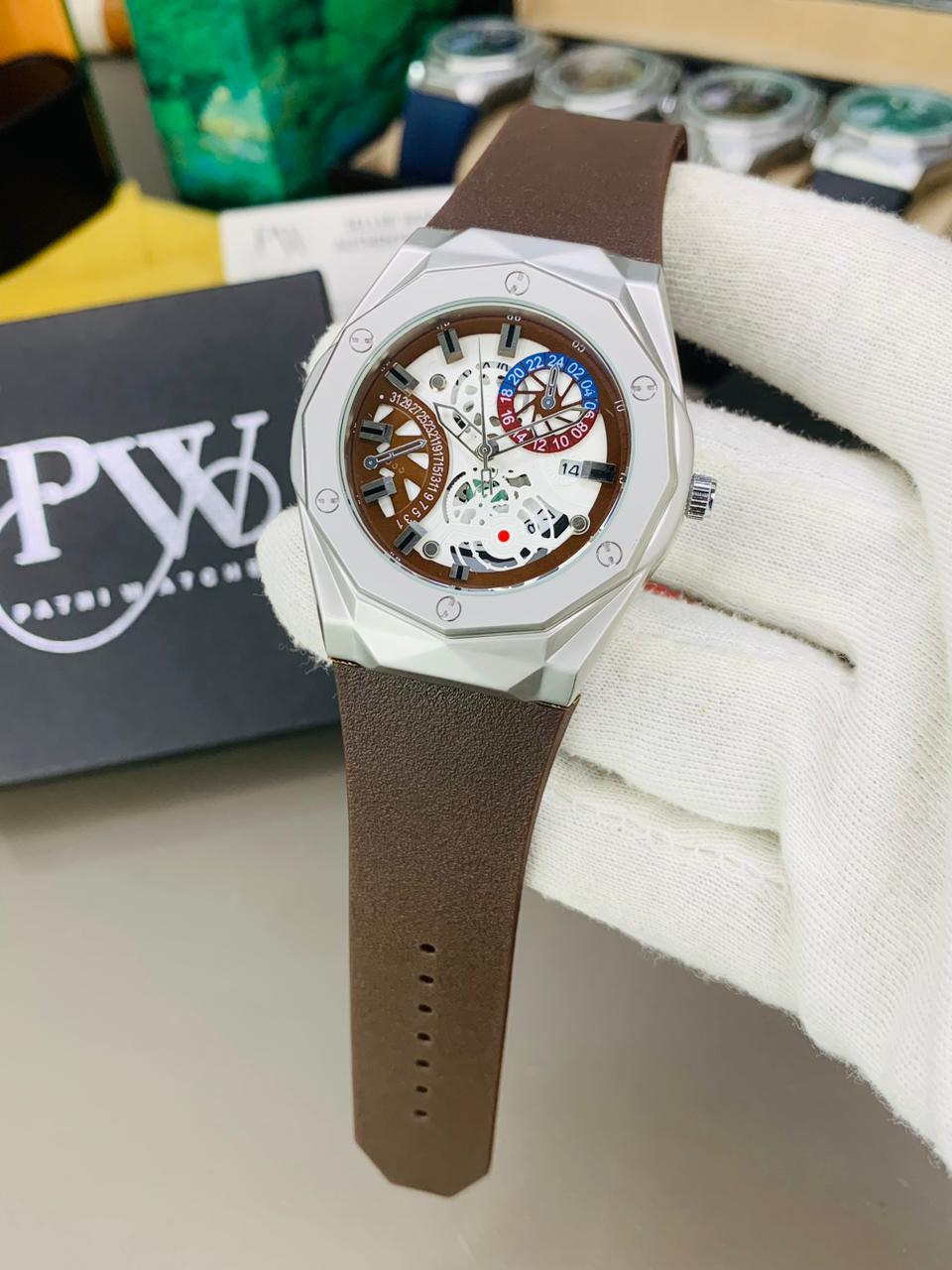 New HB Strap Model (Brown) Patni Watches