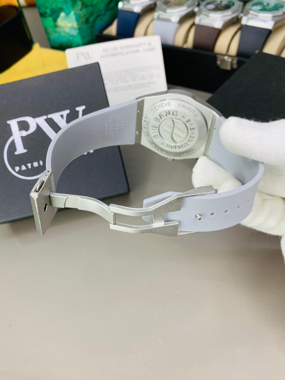 New HB Strap Model (White) Patni Watches