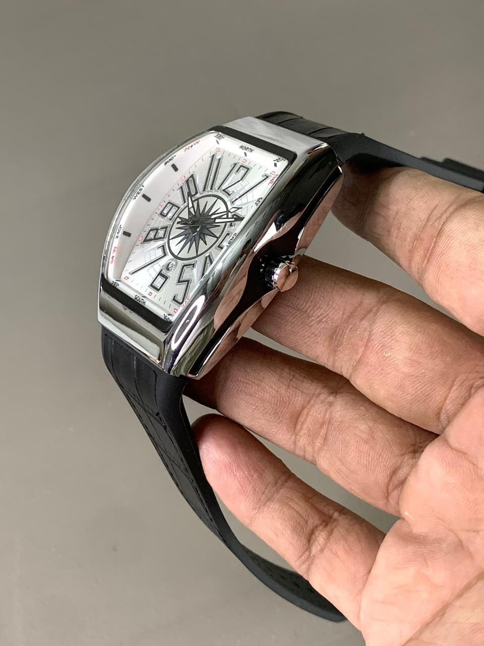 FM Model (Black White) Patni Watches
