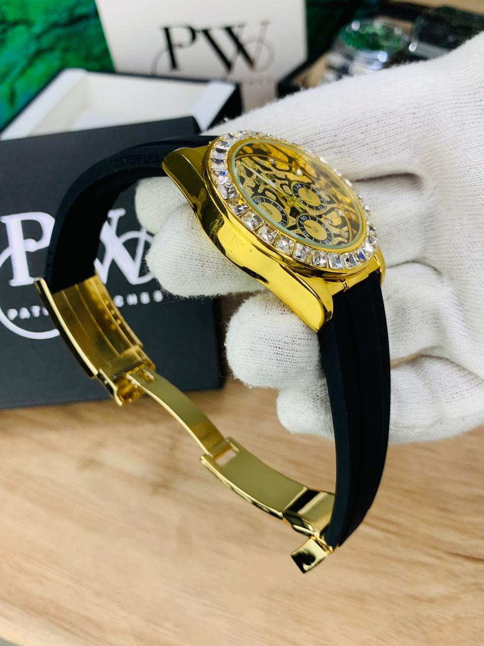 Daytona Stone Strap (Tiger) Patni Watches