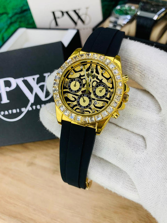 Daytona Stone Strap (Tiger) Patni Watches