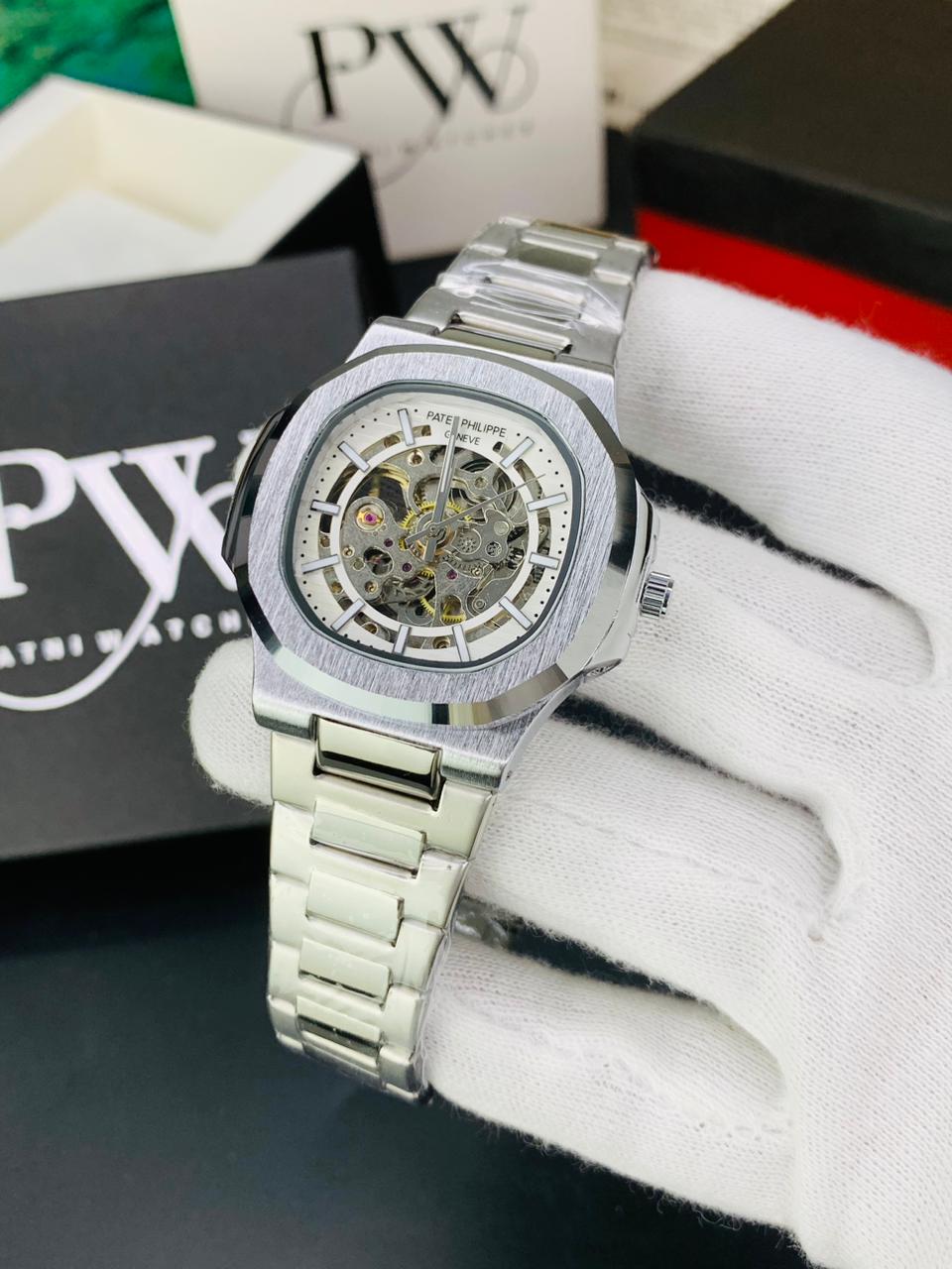 PP Automatic Watch (White)