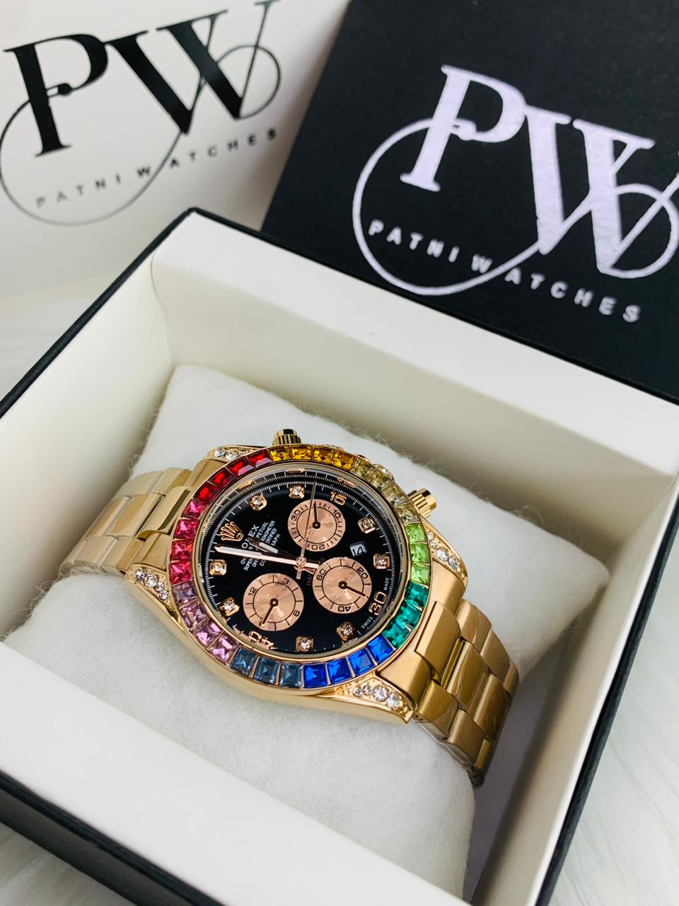 Daytona Rainbow Stone (Rosegold)