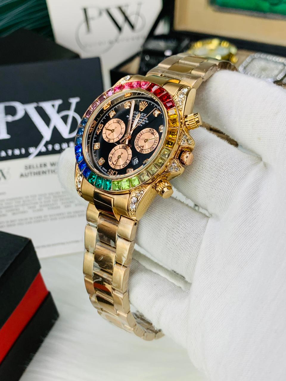Daytona Rainbow Stone (Rosegold)