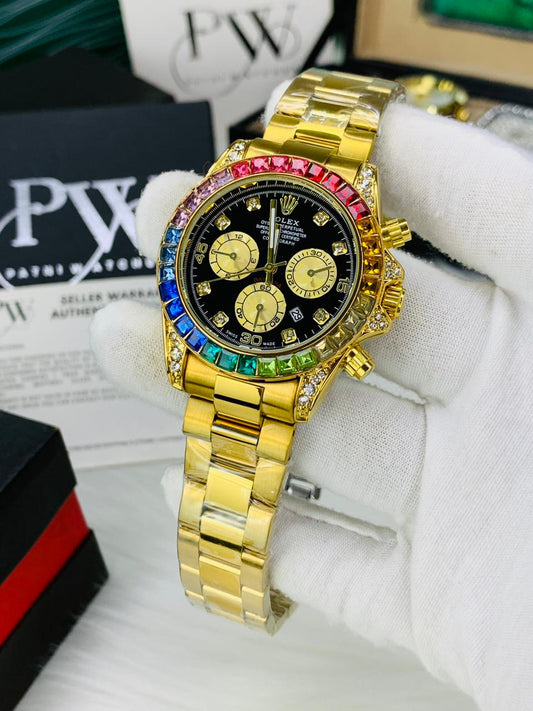 Daytona Rainbow Stone (Gold)