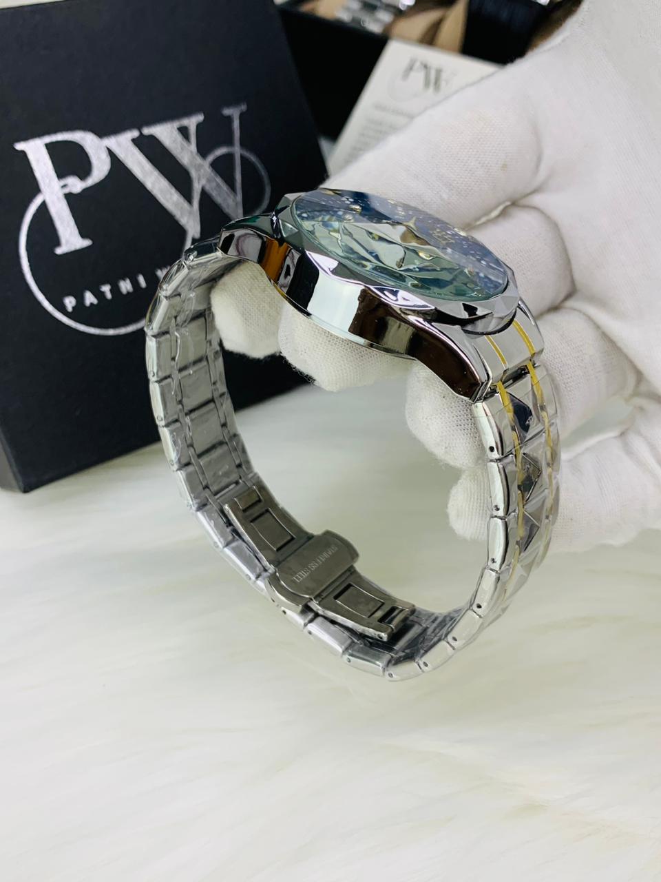 Binbond Two Tone Orignal Watch Model (Blue)