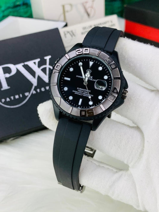 Yatch Model (Black) Patni Watches