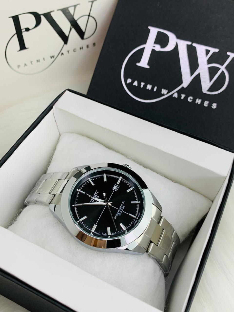 Gentlemen Chain Model (Black) Patni Watches