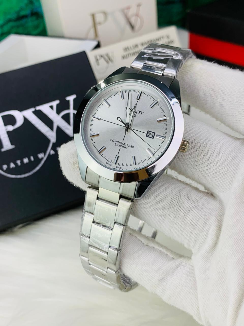 Gentlemen Chain Model (White) Patni Watches