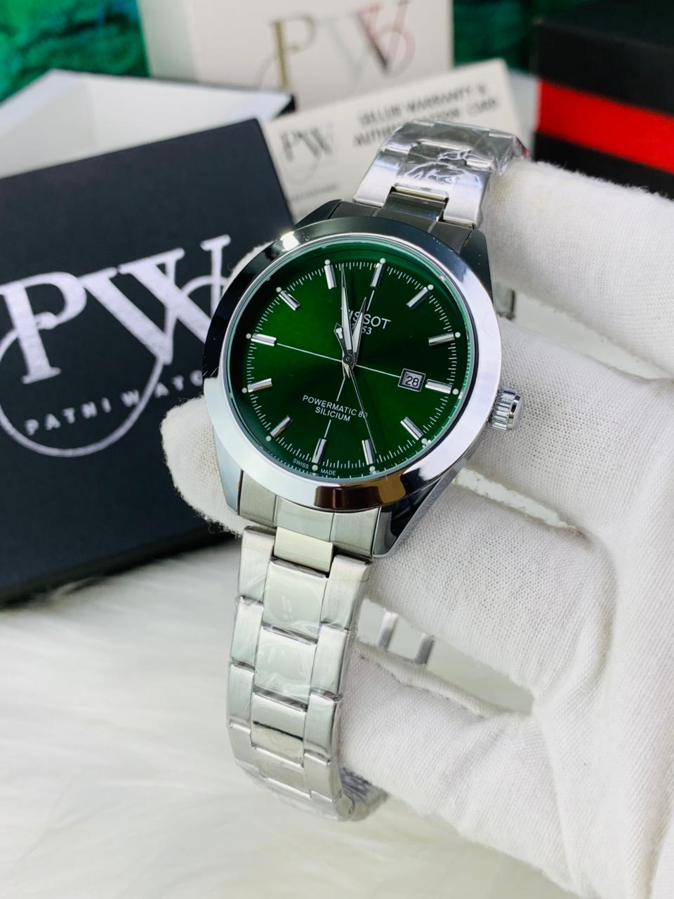Gentlemen Chain Model (Green) Patni Watches
