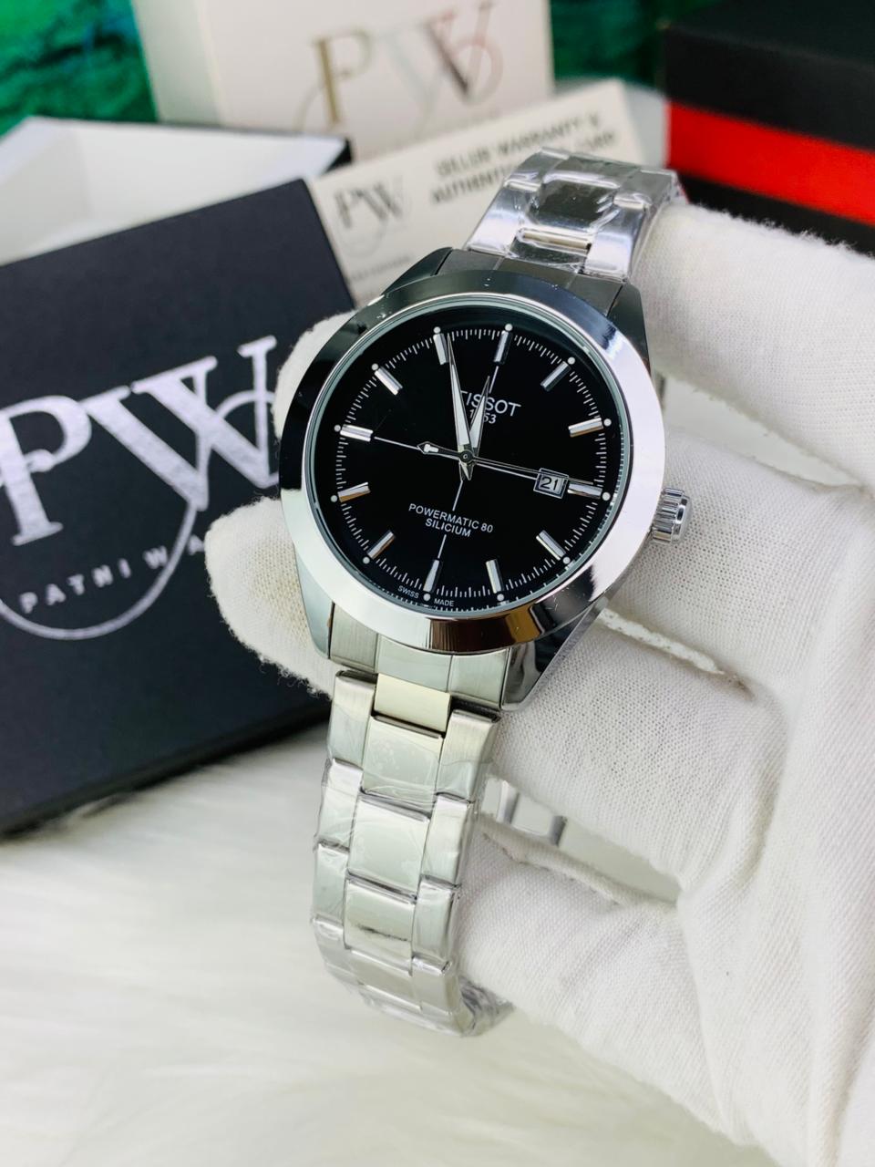 Gentlemen Chain Model (Black) Patni Watches