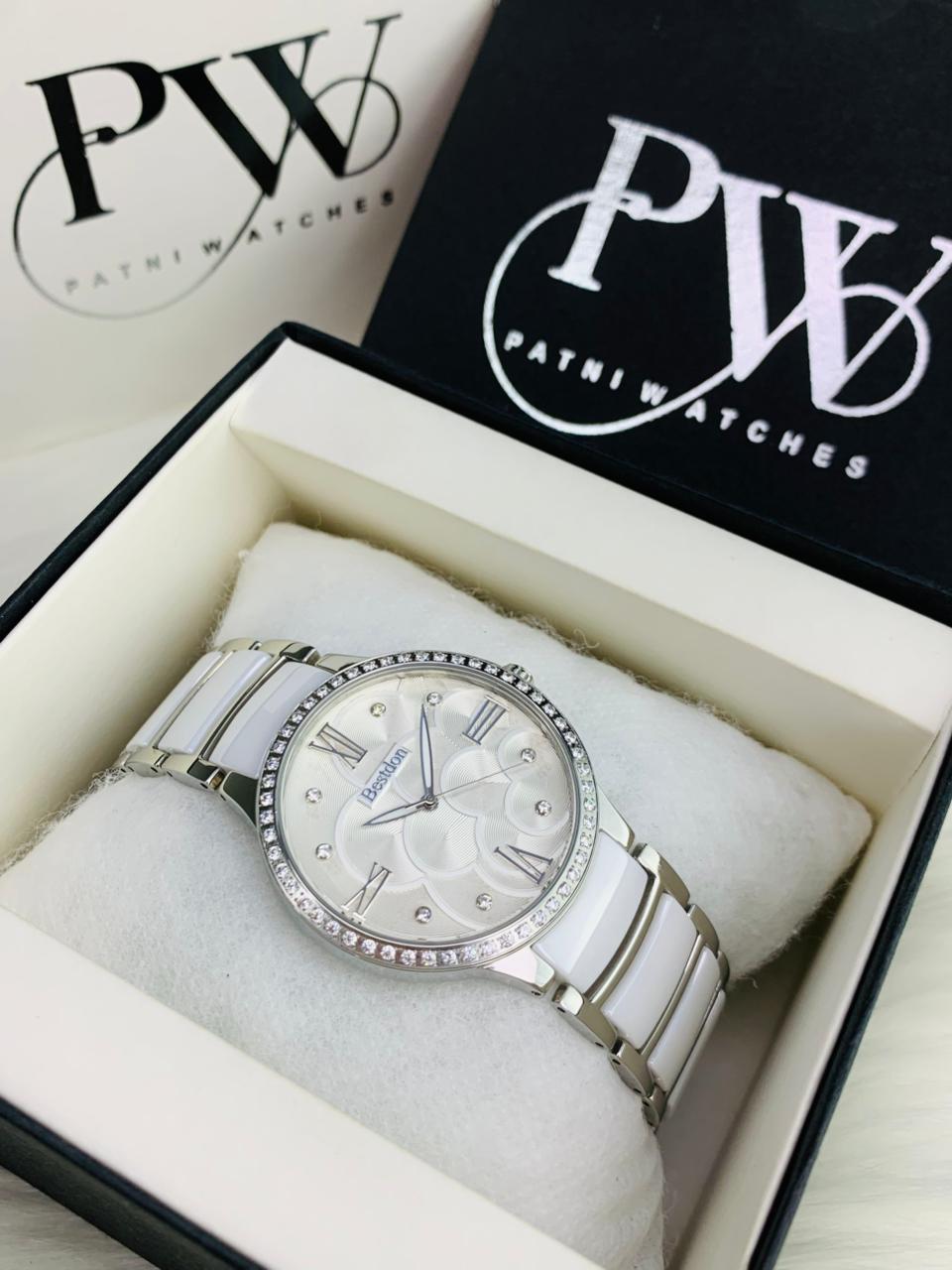 Bestdon Orignal Watch (White) Patni Watches