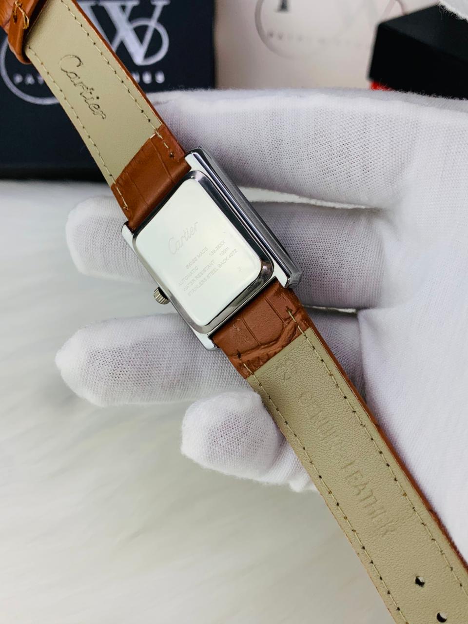 Cart Old Money Tank Model Watch (Brown Brown) Patni Watches