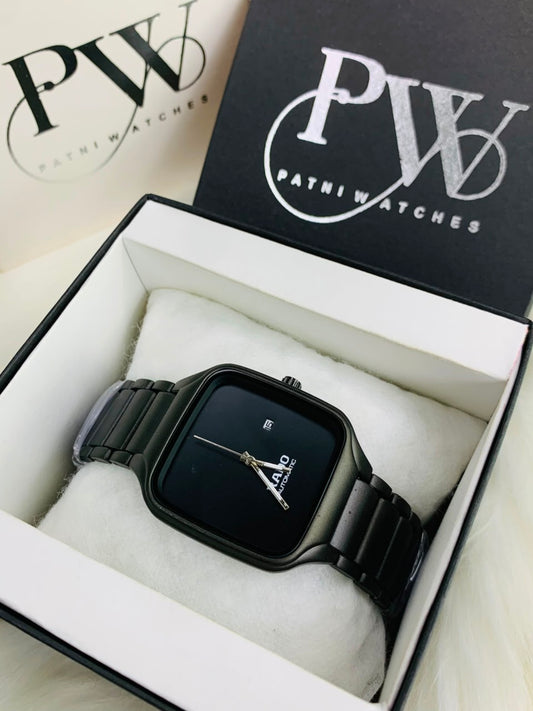 RD SQ Model (Full Black) Patni Watches