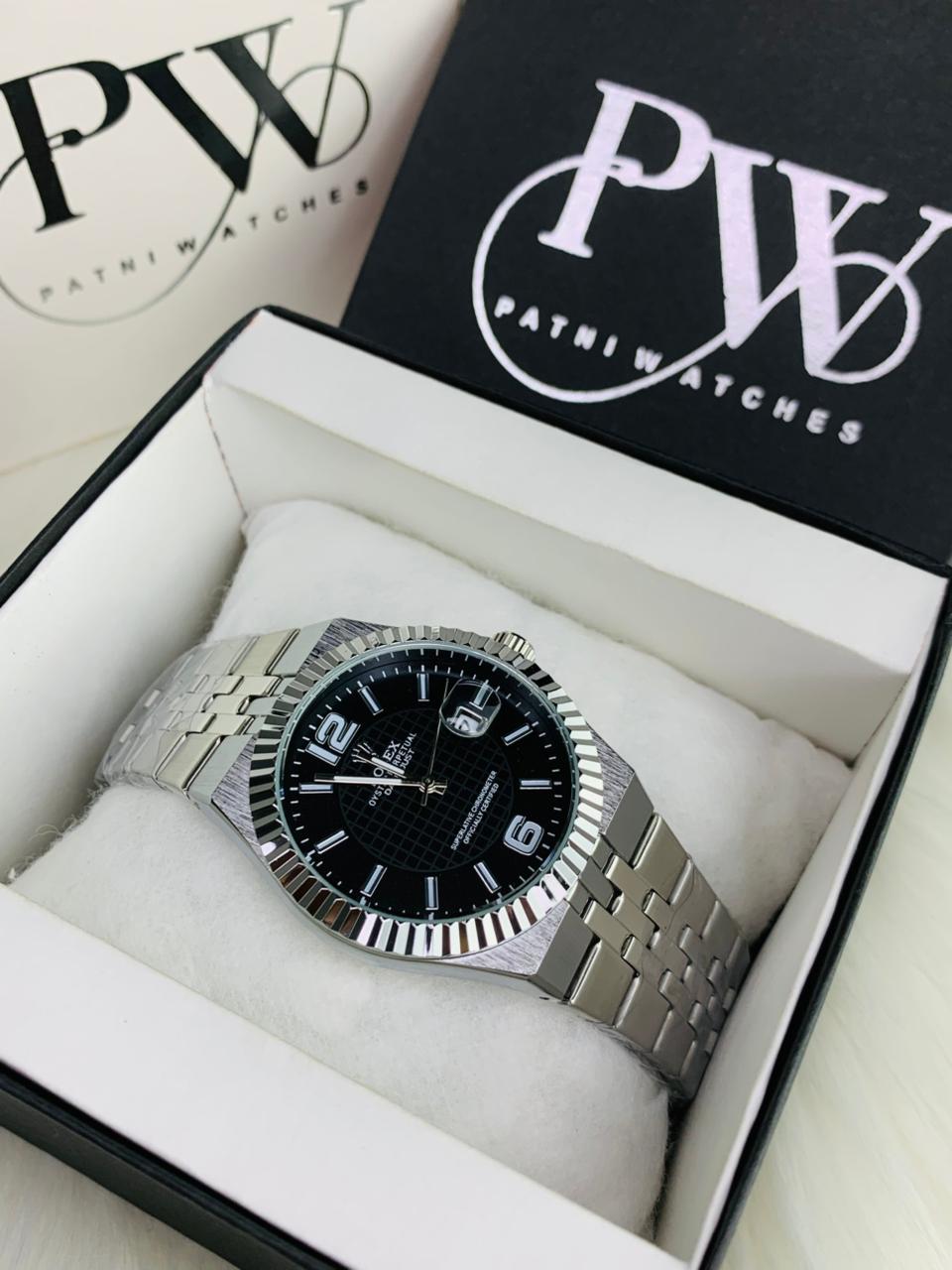 Land-Dweller Semi Auto Model (Black) Patni Watches