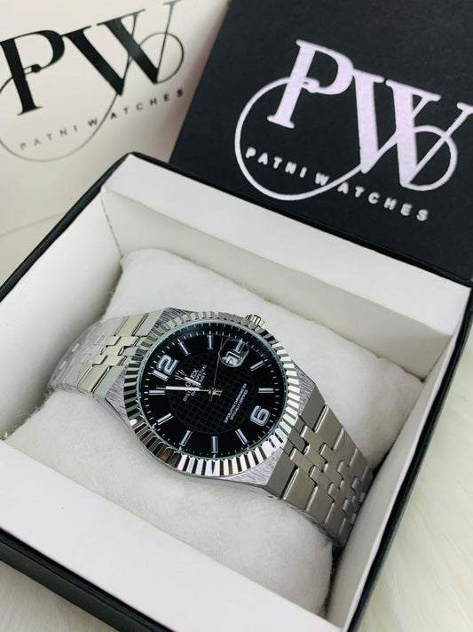 Land-Dweller Semi Auto Model (Black) Patni Watches