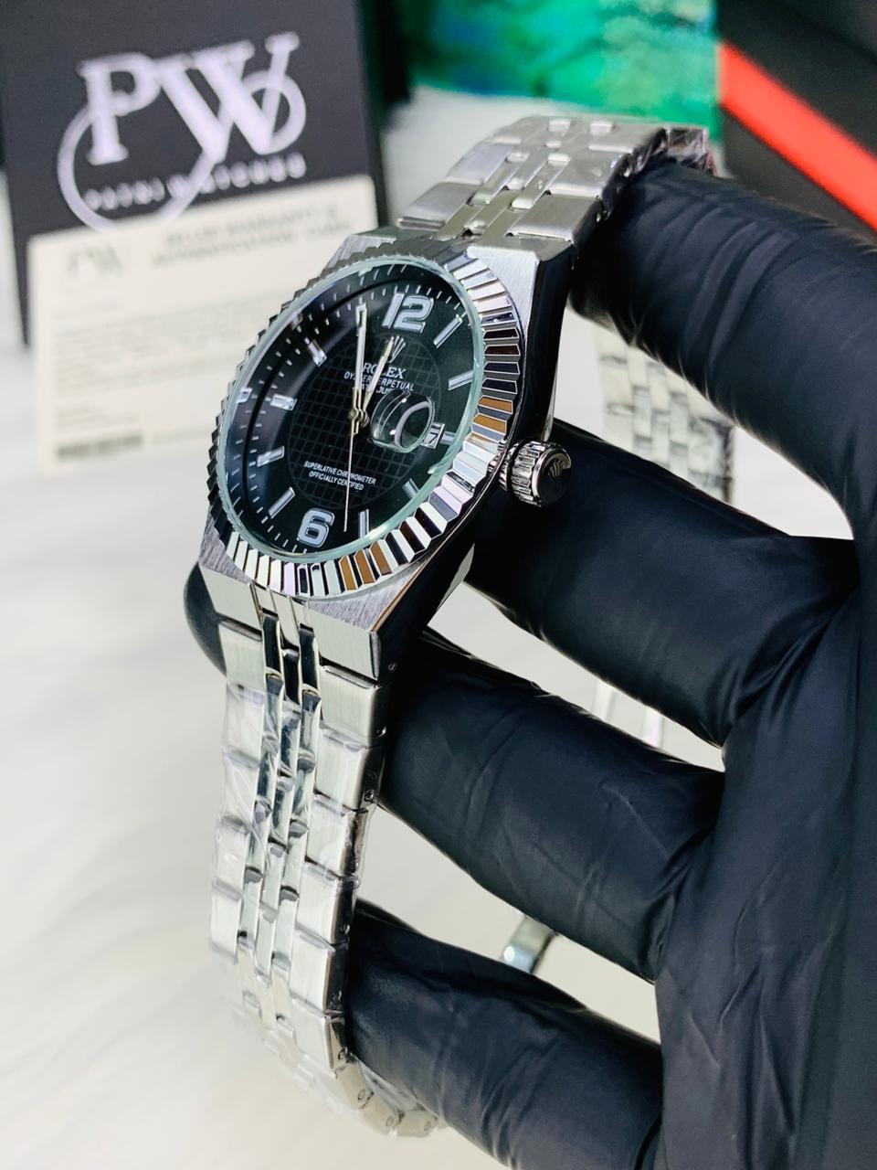 Land-Dweller Semi Auto Model (Black) Patni Watches