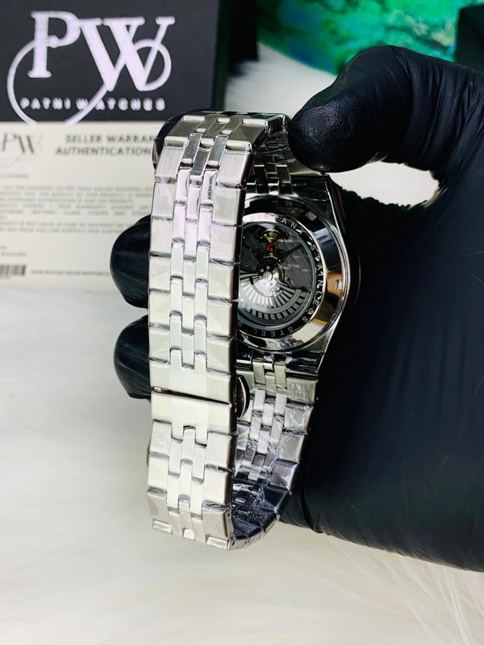 Land-Dweller Semi Auto Model (Black) Patni Watches