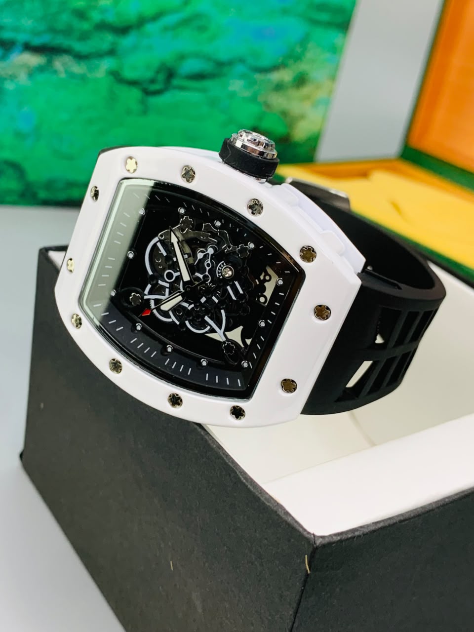 RM Skeleton Model (Black) Patni Watches