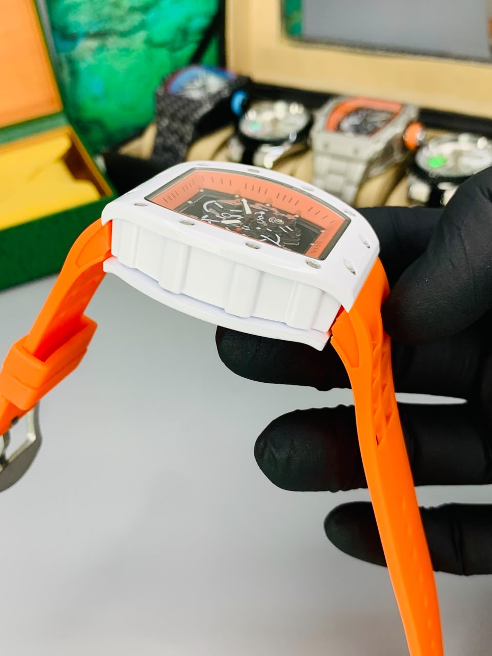 RM Skeleton Model (Orange) Patni Watches