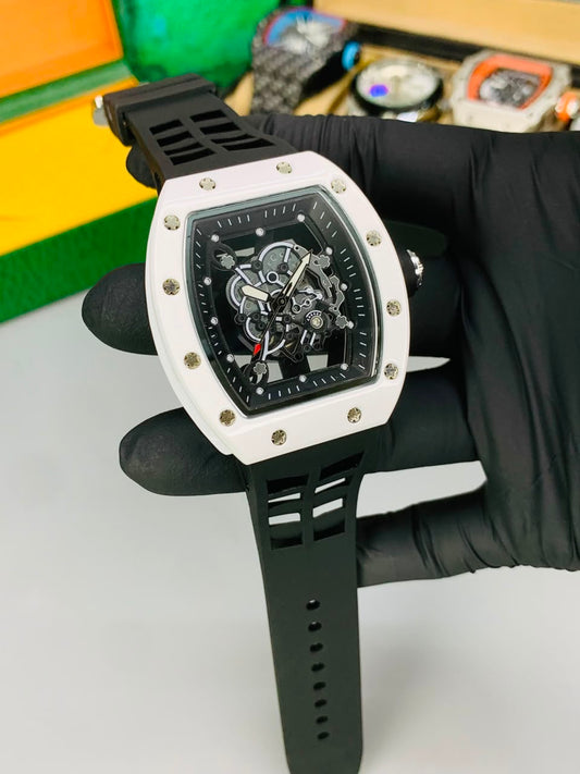 RM Skeleton Model (Black) Patni Watches