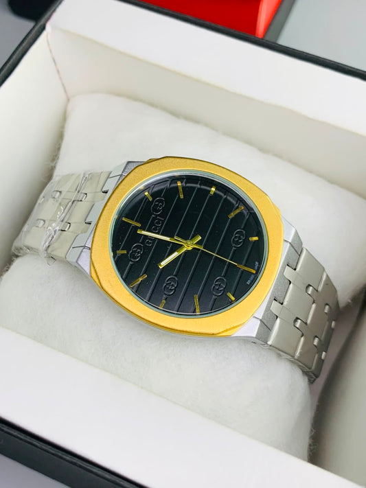 New Slim Watch Model (Golden Black) Patni Watches