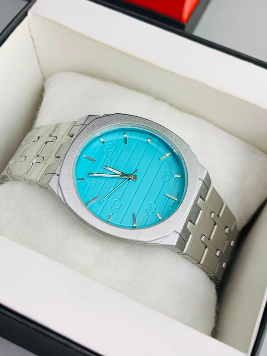 New Slim Watch Model (Silver Tiffany) Patni Watches