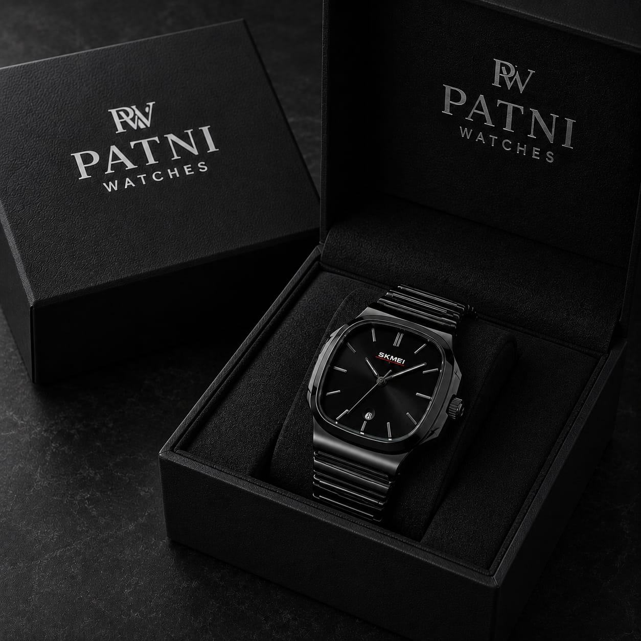 Skmei Model (Full Black) Patni Watches