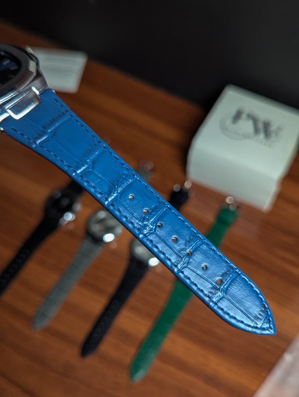 PP Slim Silver Dial Model (Blue) Patni Watches
