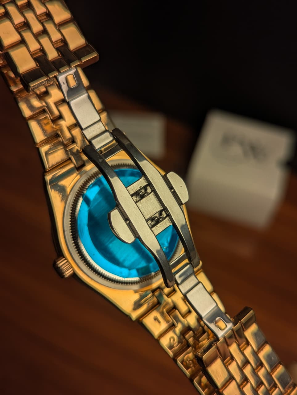 Land-Dweller Rose Gold Model (White) Patni Watches