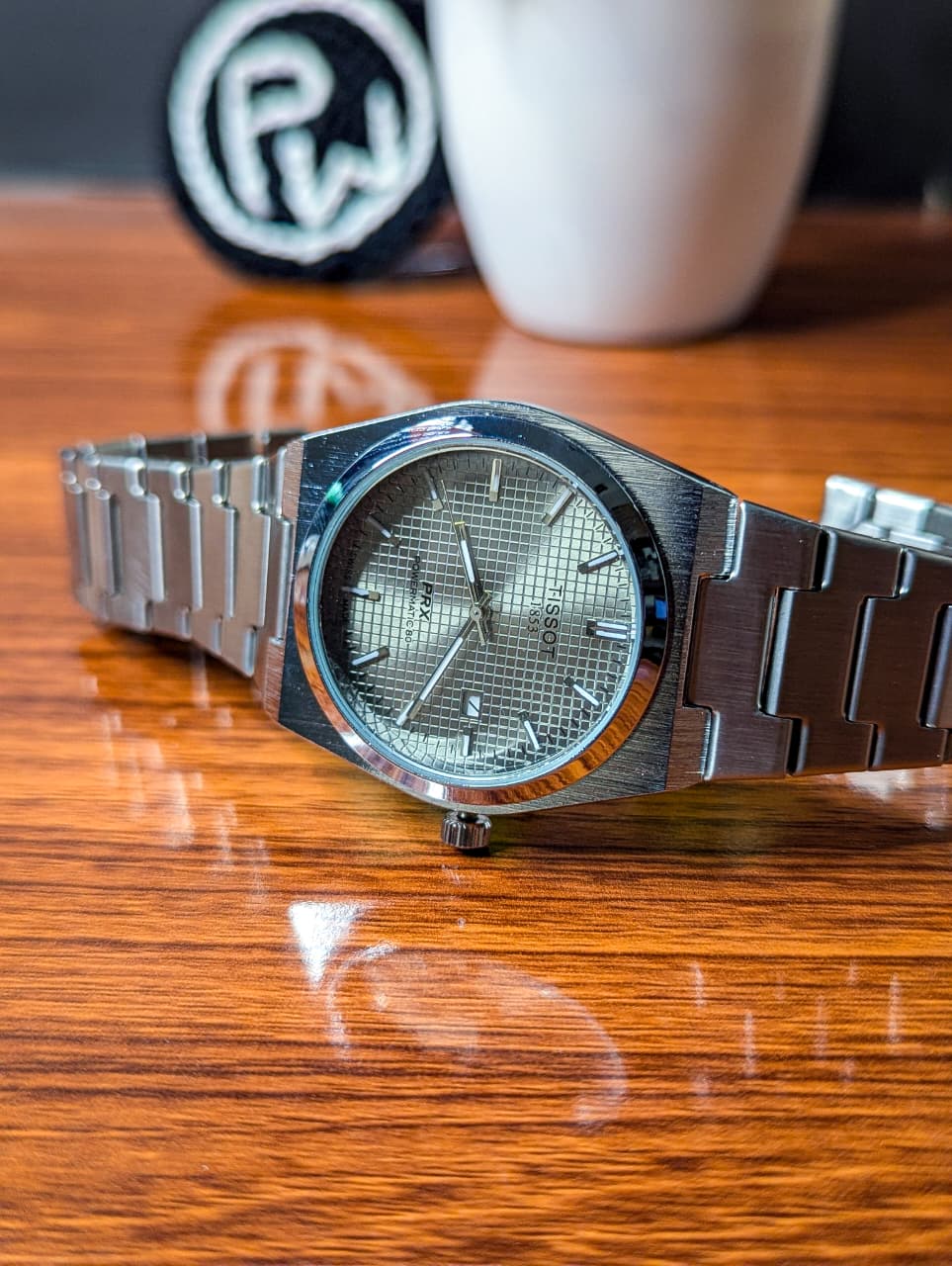 PRX Silver Model (Grey) Patni Watches