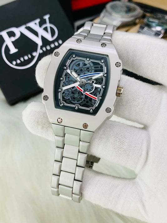 RM 67-02 Model (Silver) Patni Watches