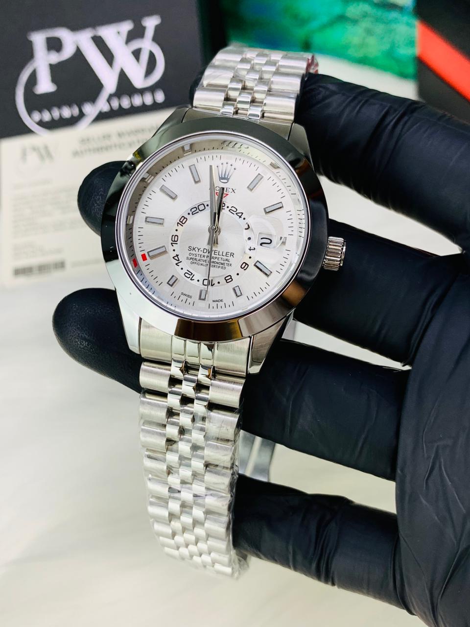 New Sky-Dweller Model (White) Patni Watches