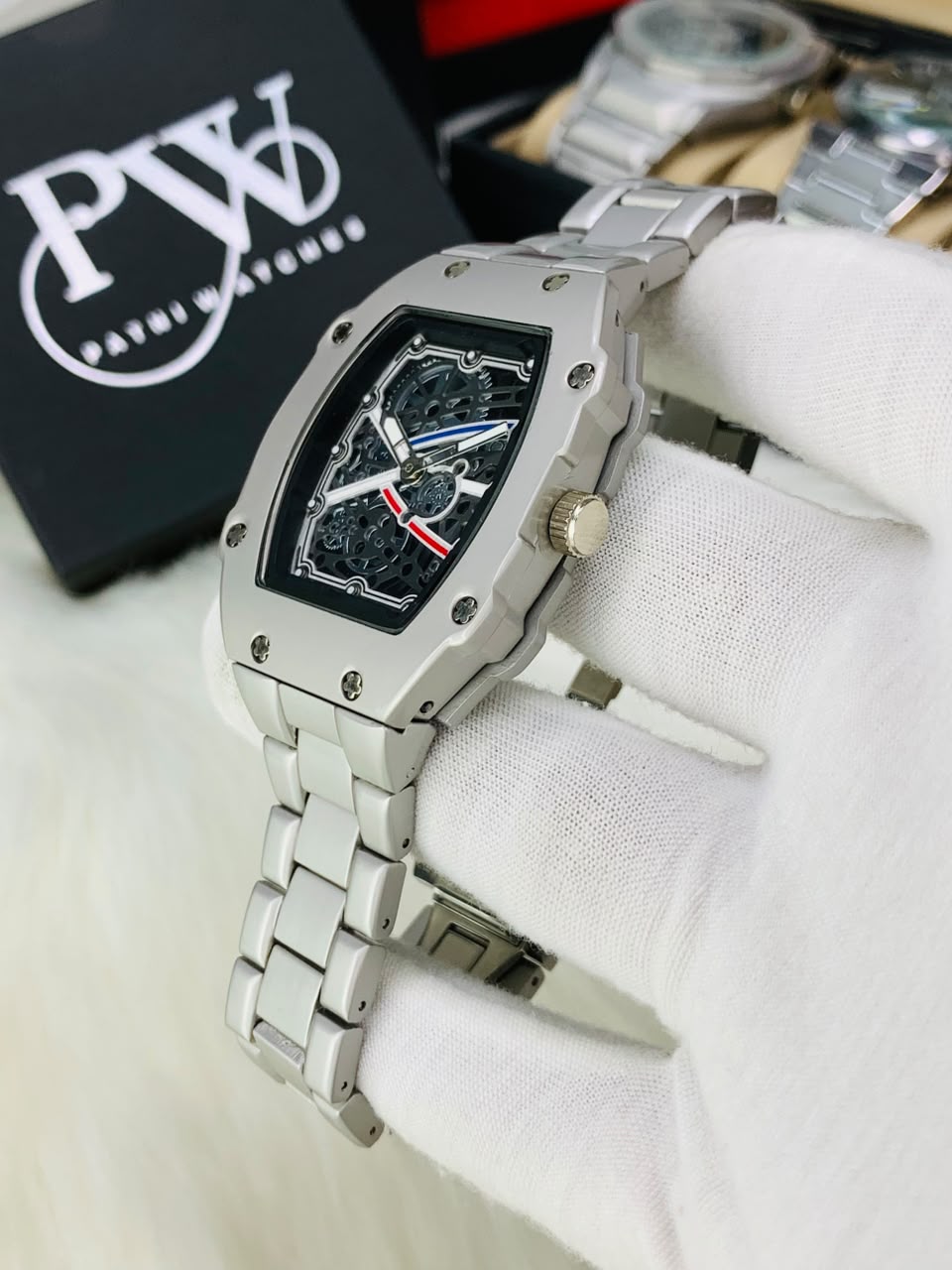 RM 67-02 Model (Silver) Patni Watches