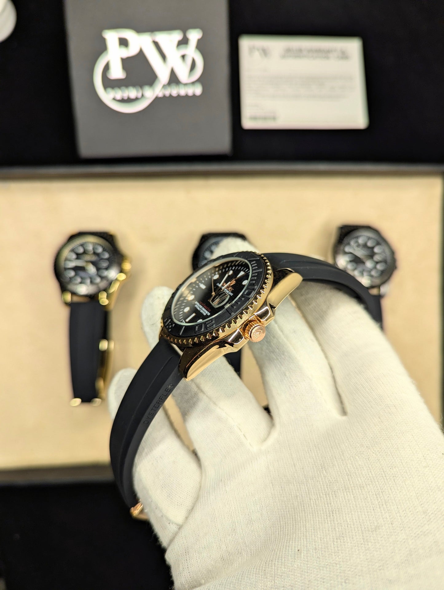 New Royal Rose Gold Model Patni Watches