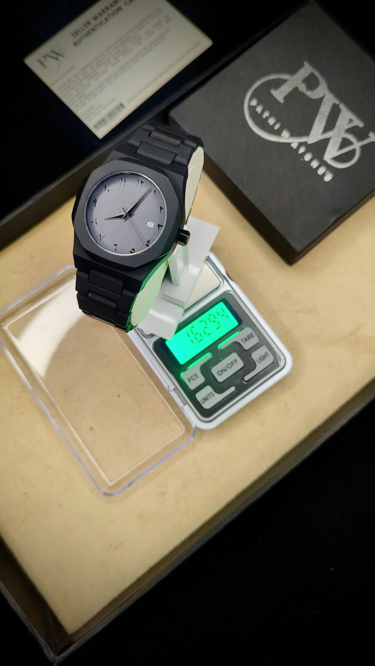 Arabic Heavy Weight Aura Watch Patni Watches