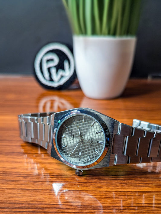 PRX Silver Model (Grey) Patni Watches
