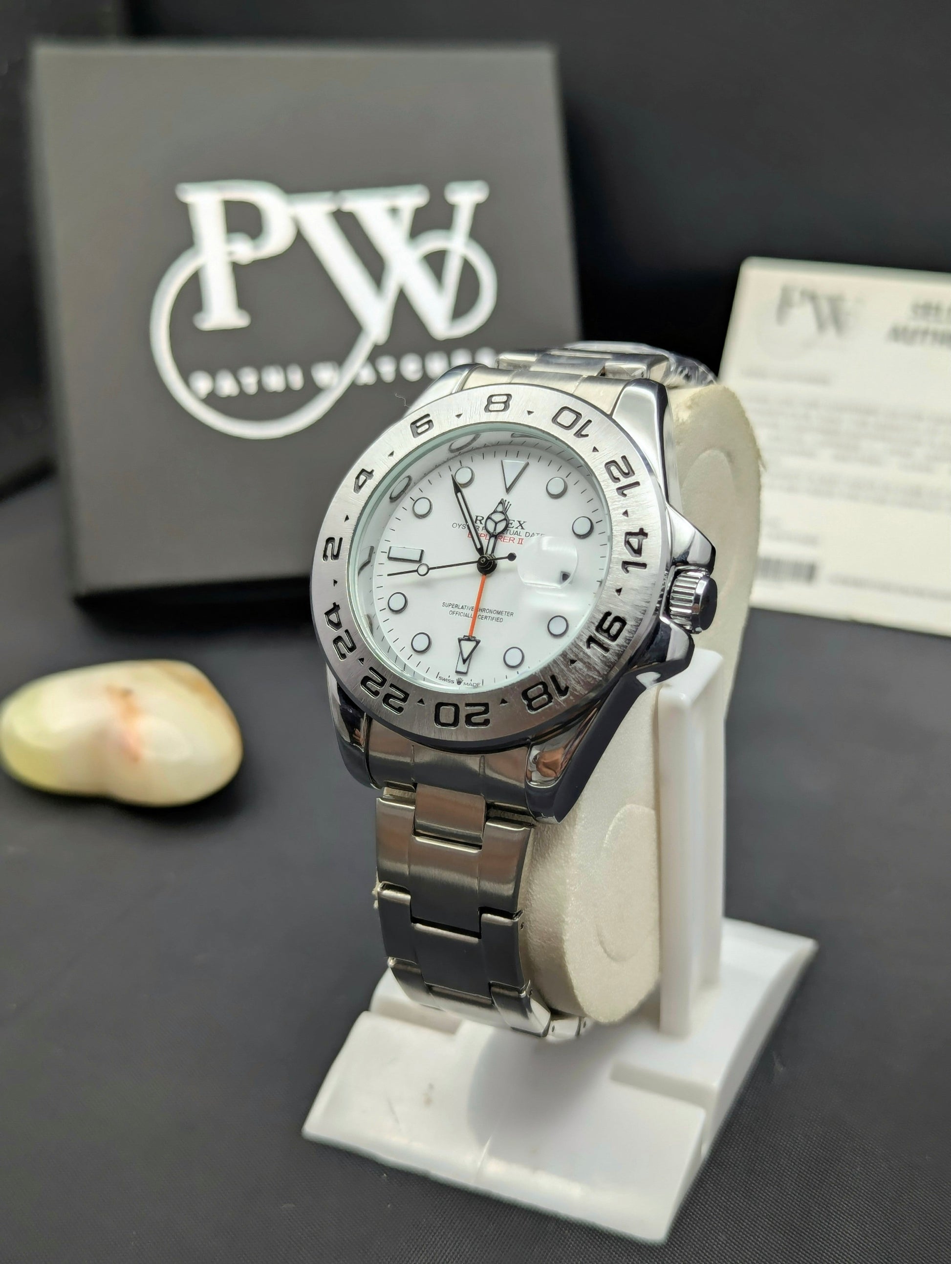 Explorer II Model (White) Patni Watches