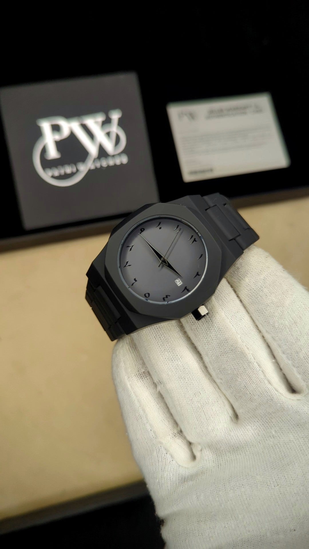 Arabic Heavy Weight Aura Watch Patni Watches